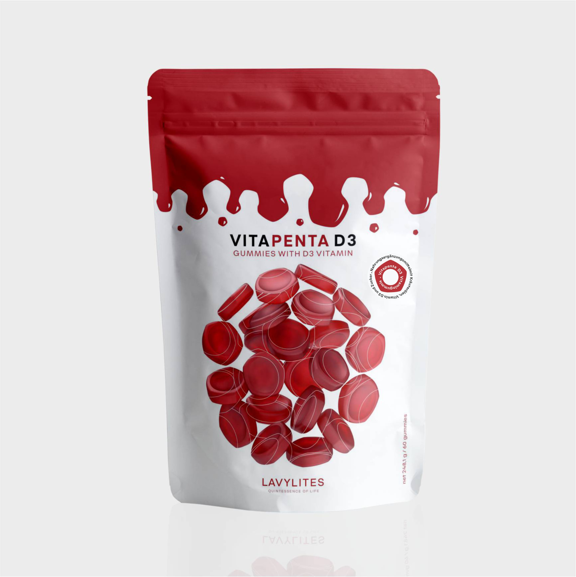 Vitapenta D3 gummies Produktflasche